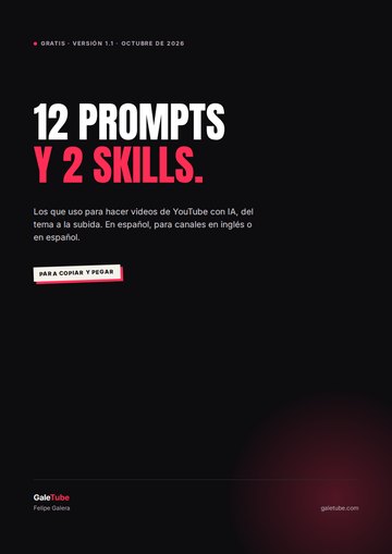 Portada del pack de 12 prompts y 2 skills
